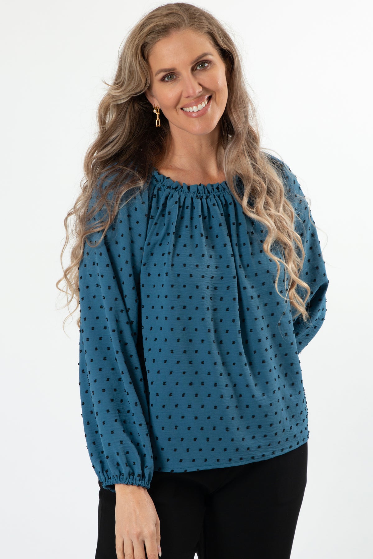 Ettie Top Indigo