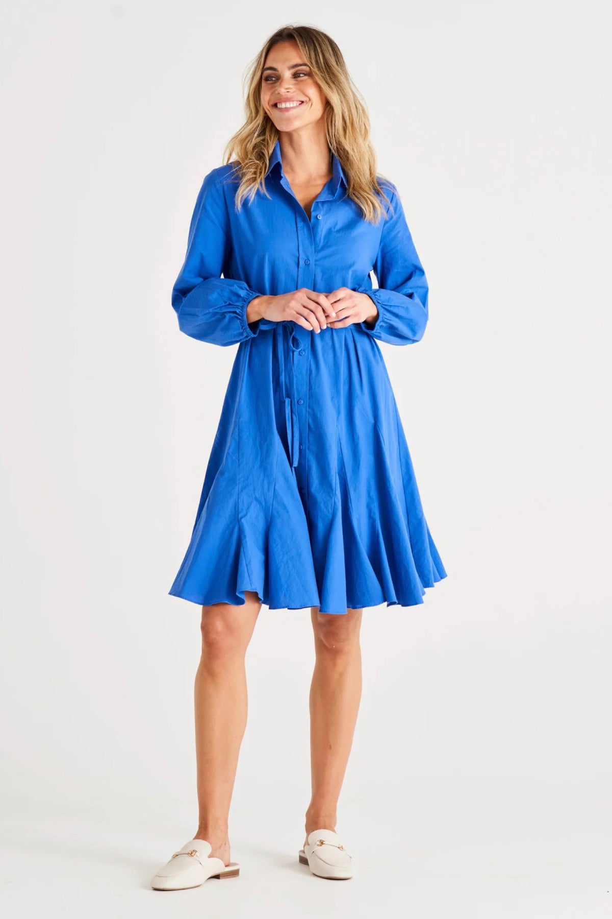 Jada Dress Iris Blue