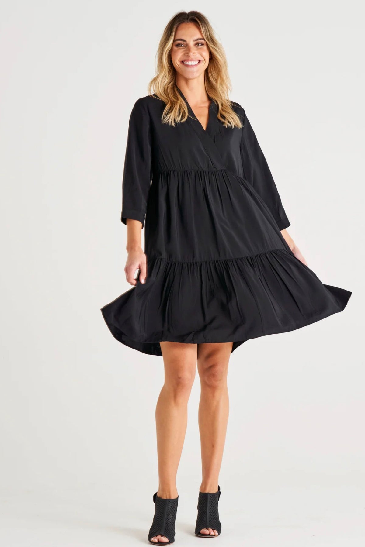 Georgiana Dress Black