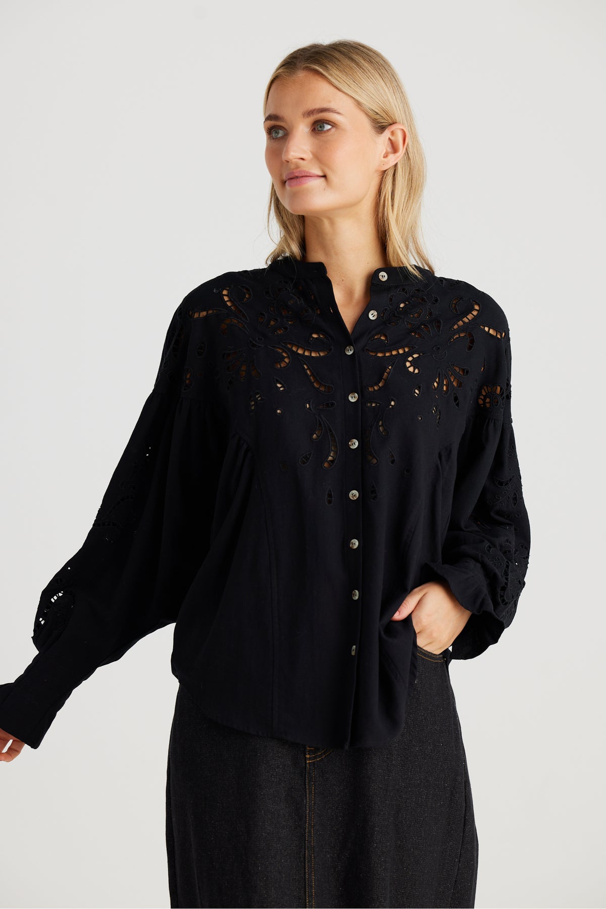 Balmoral Shirt Black