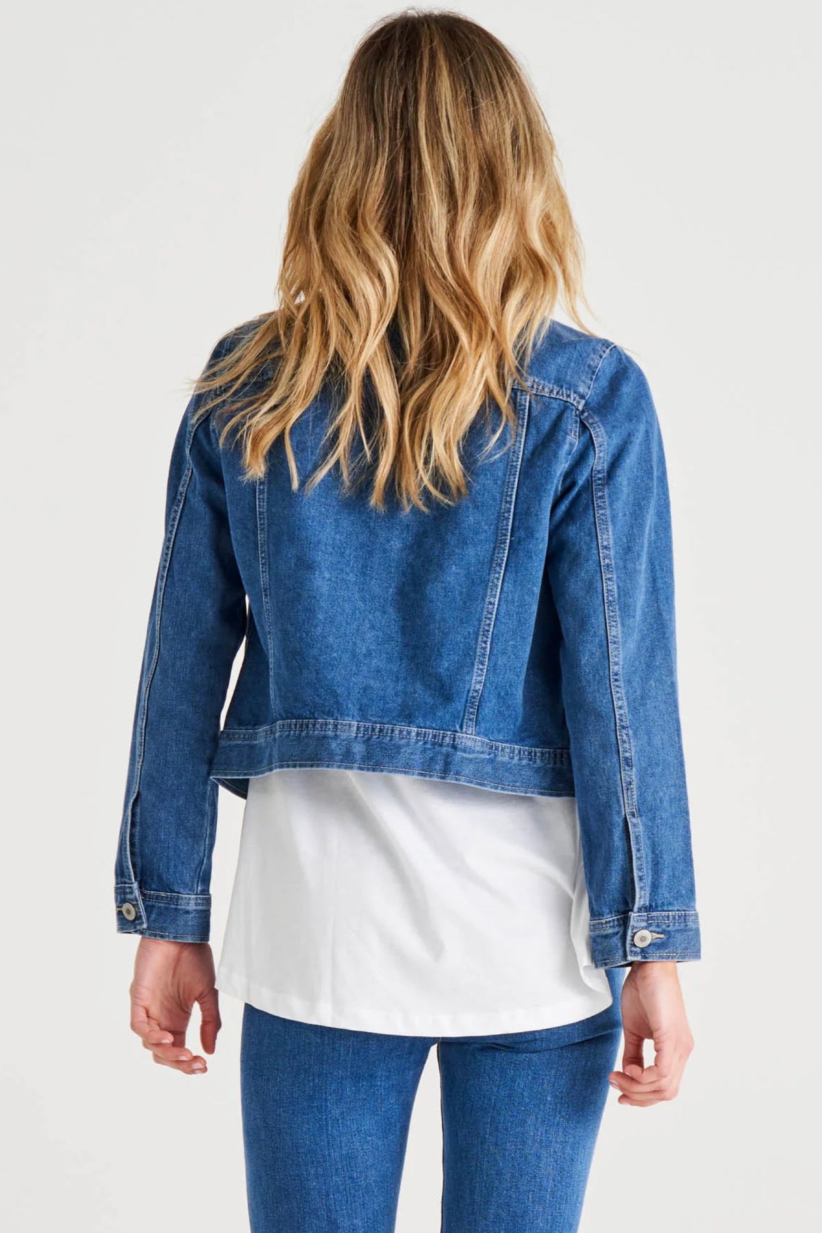 Carli Denim Jacket Light Blue Wash