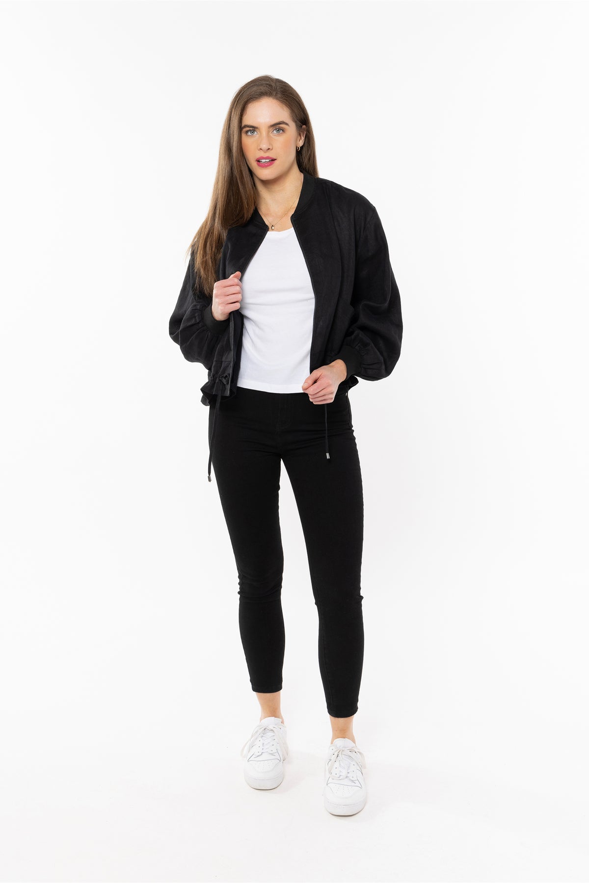 Keen Jacket Black Linen - EXCLUSIVE TO MINT