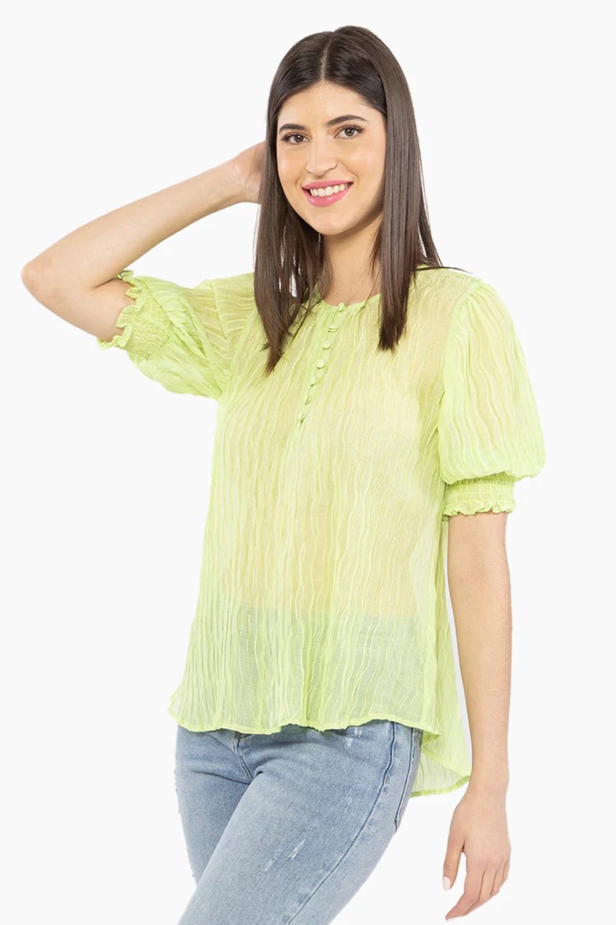 Brixton Top Lime