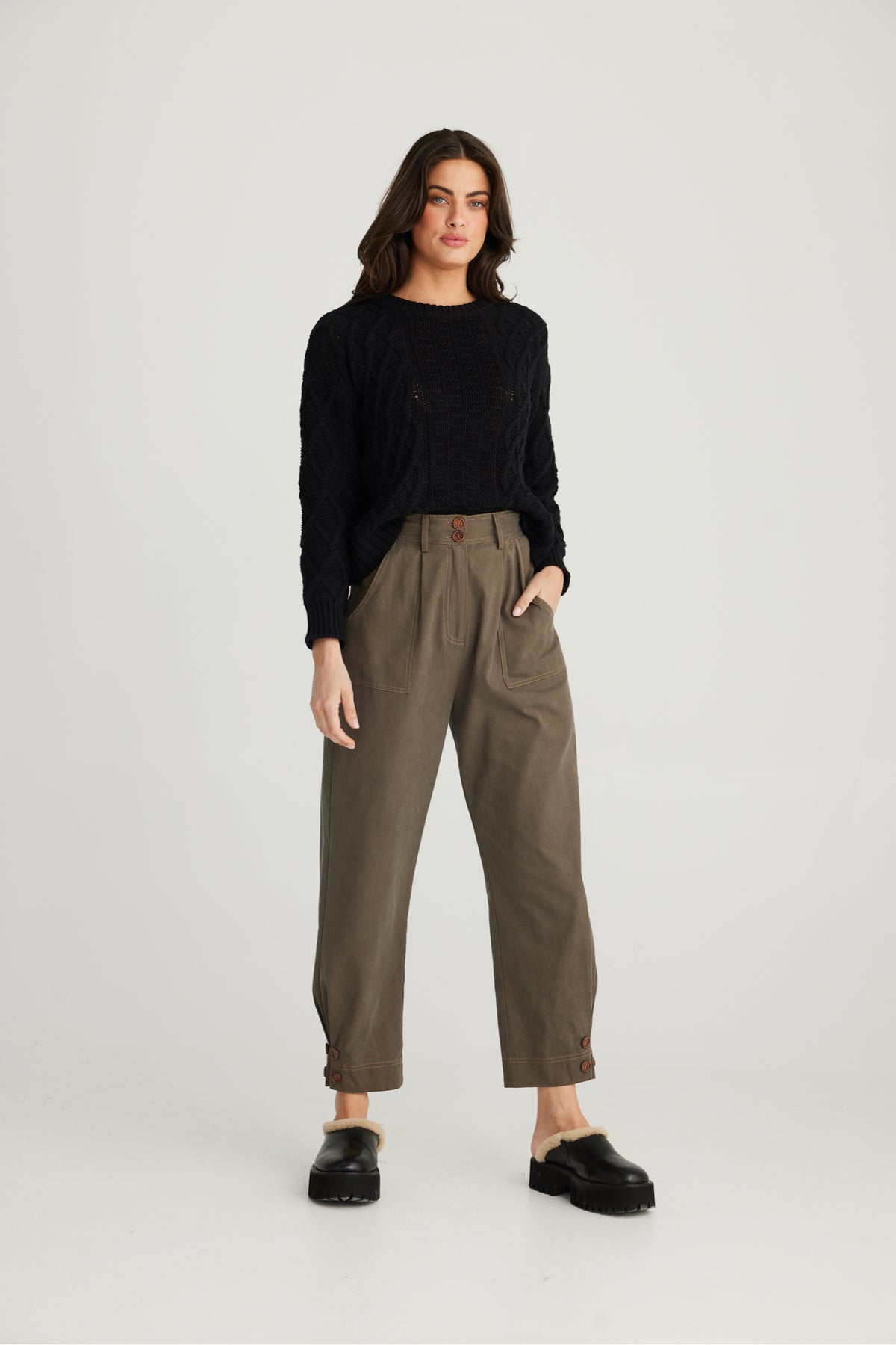 Artemis Pants Khaki