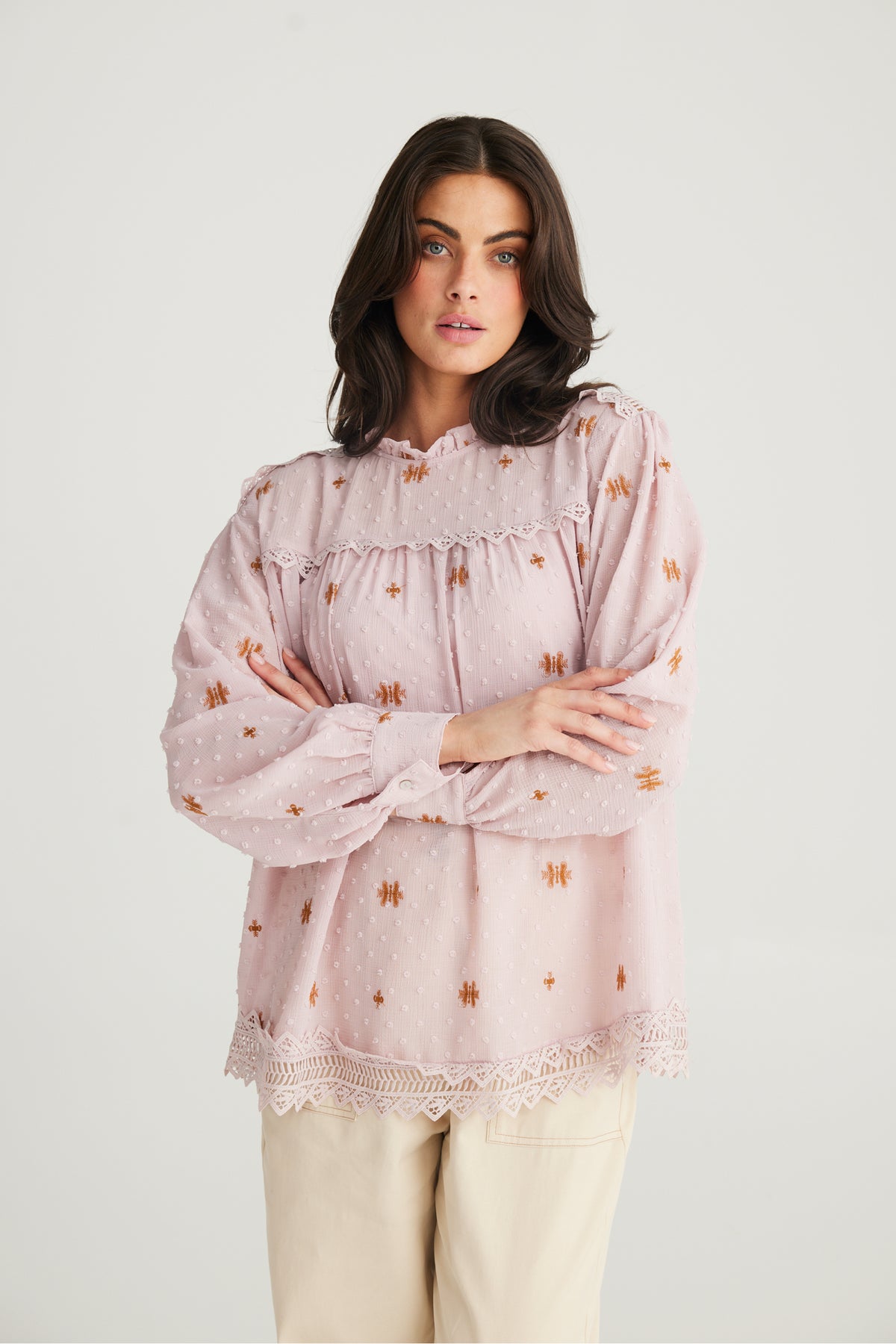 Ellidy Blouse Pink