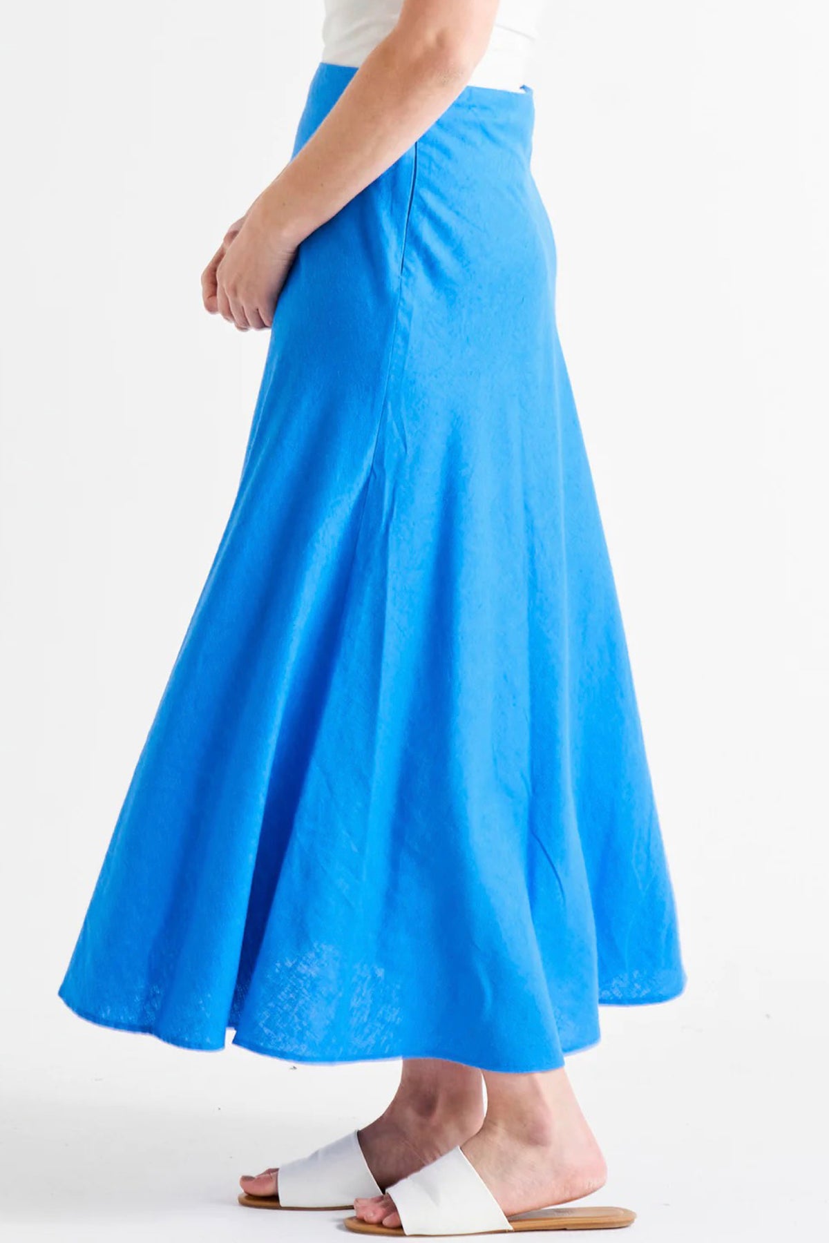 Saffron Skirt Electric Blue