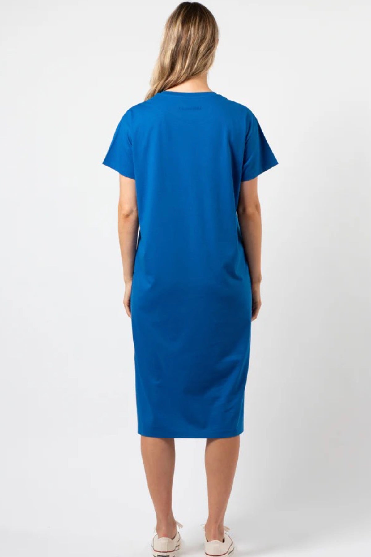 Maxie T-Shirt Dress Deep Bowtiful Blue