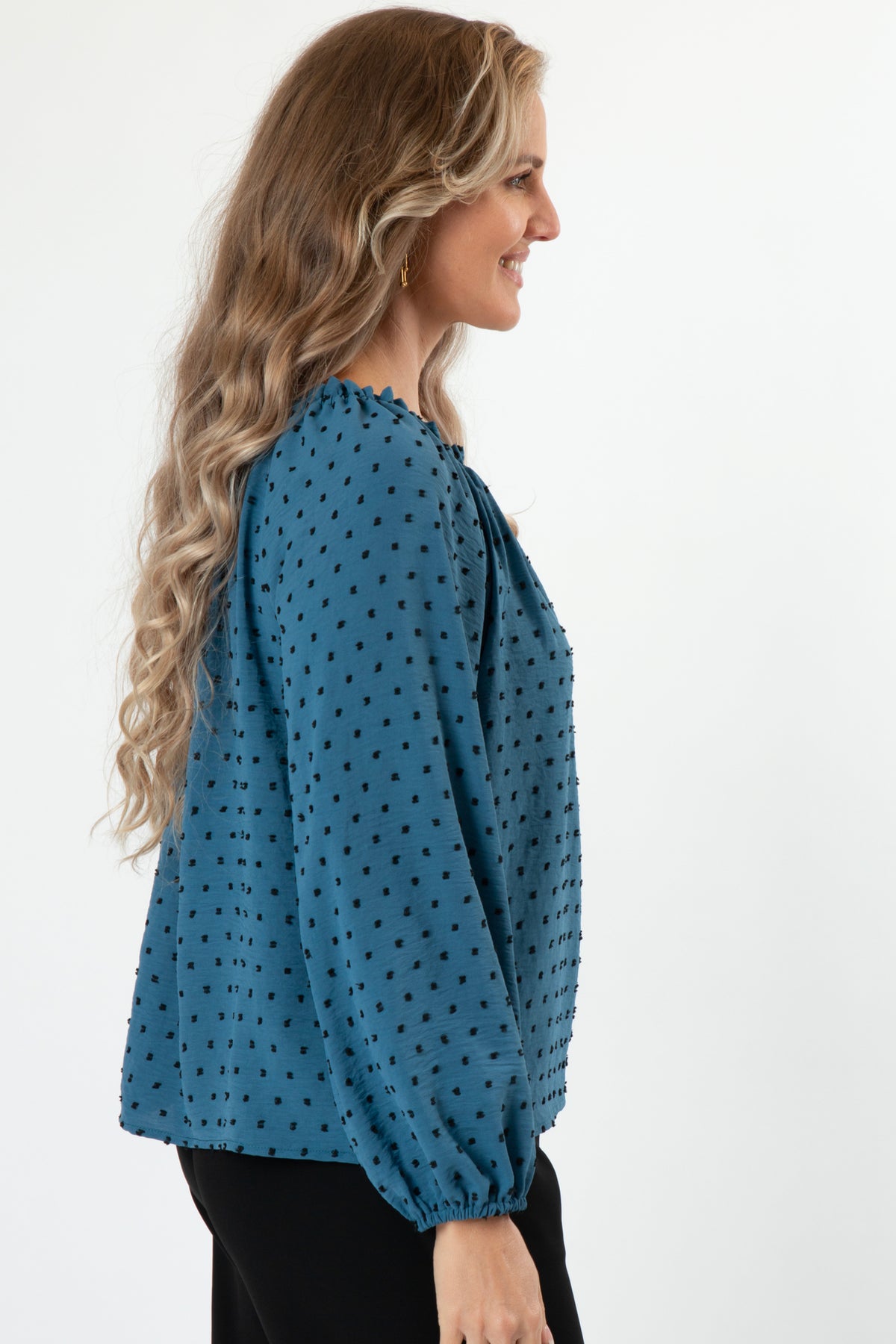 Ettie Top Indigo