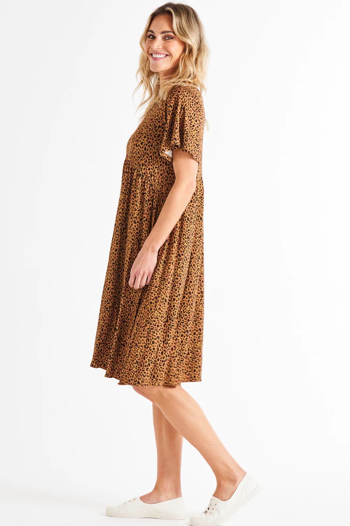 Donna Dress Wild Print