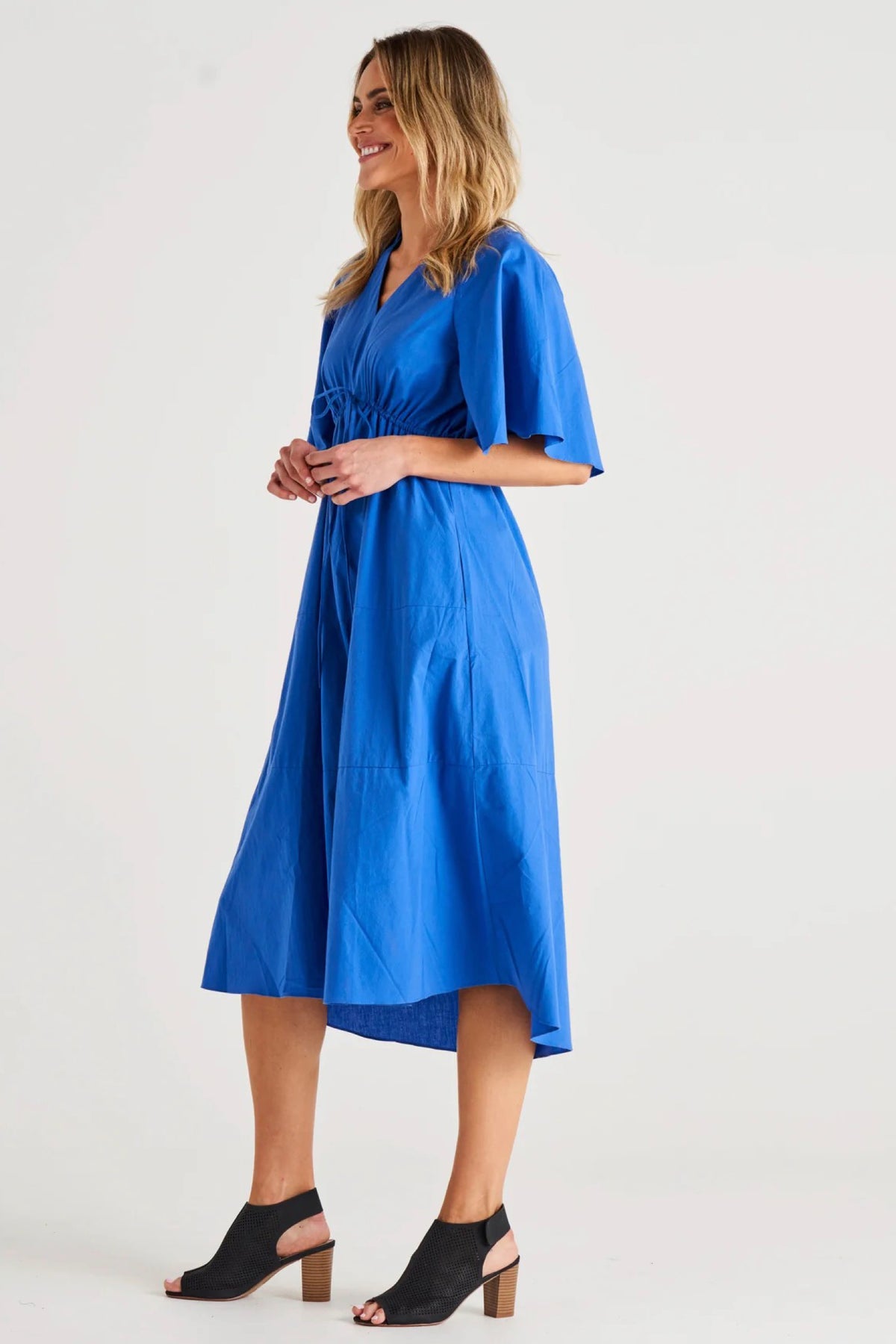 Cora Dress Iris Blue