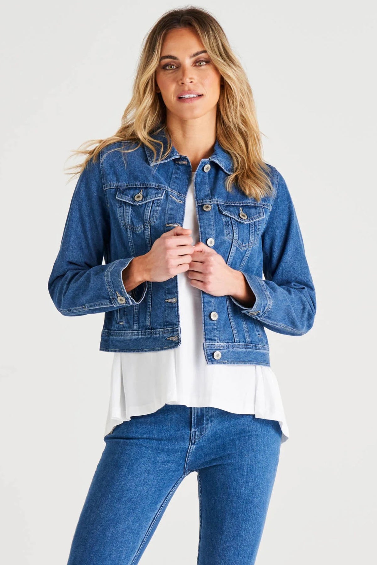 Carli Denim Jacket Light Blue Wash