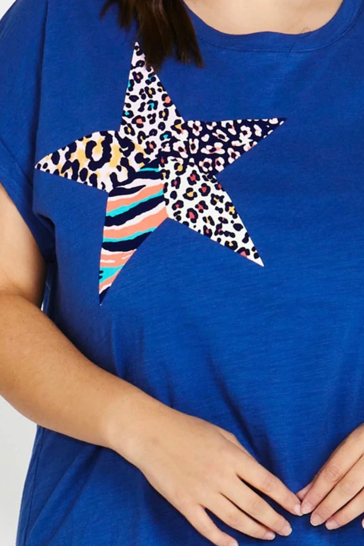 Hailey Short Sleeve Tee Navy Star