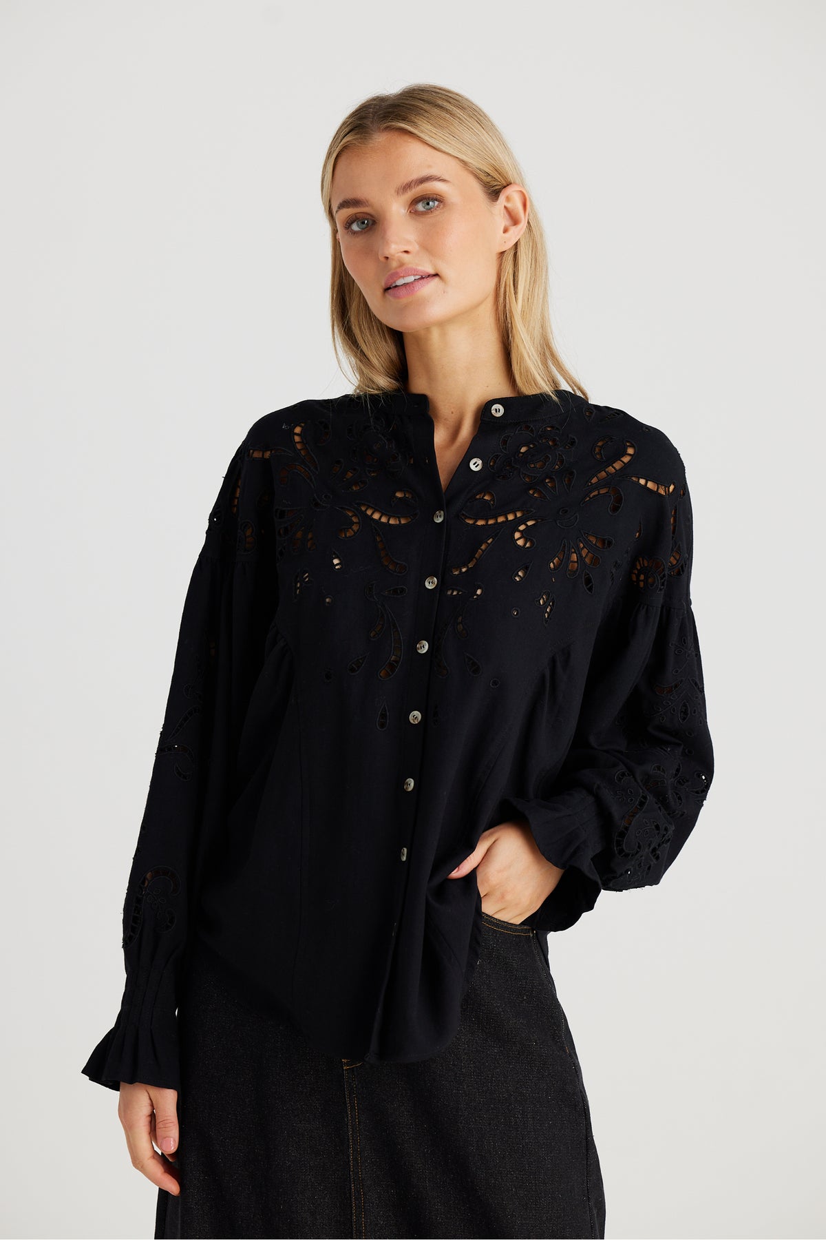 Balmoral Shirt Black