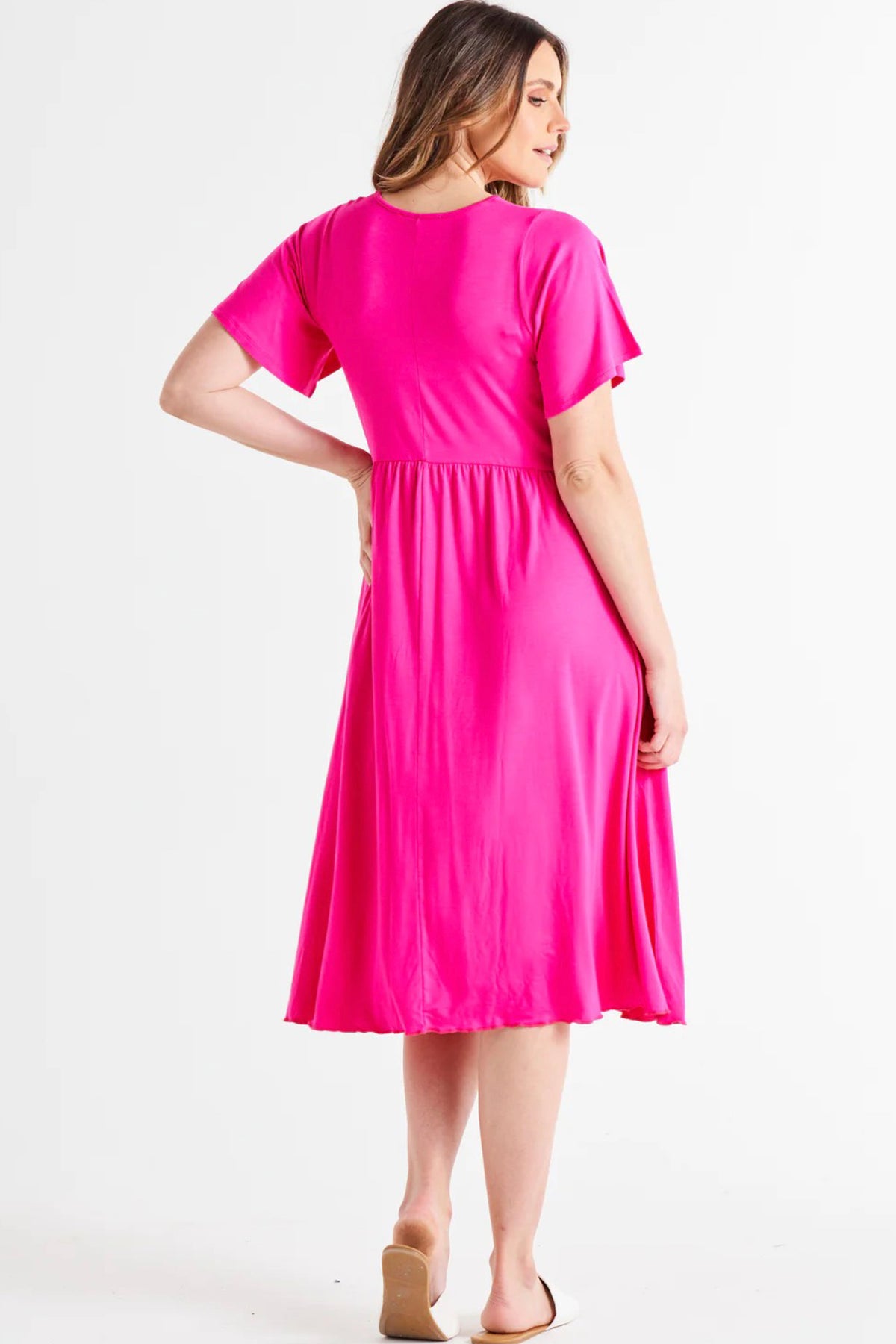 Donna Dress Raspberry