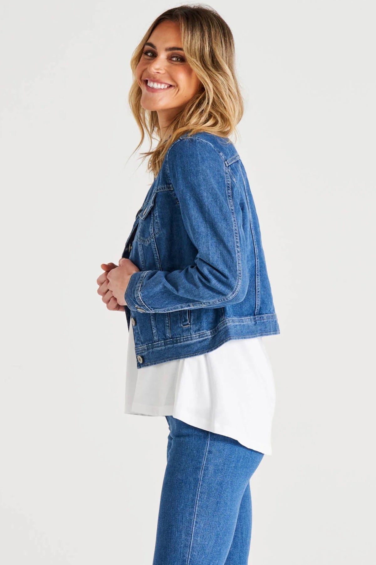 Carli Denim Jacket Light Blue Wash