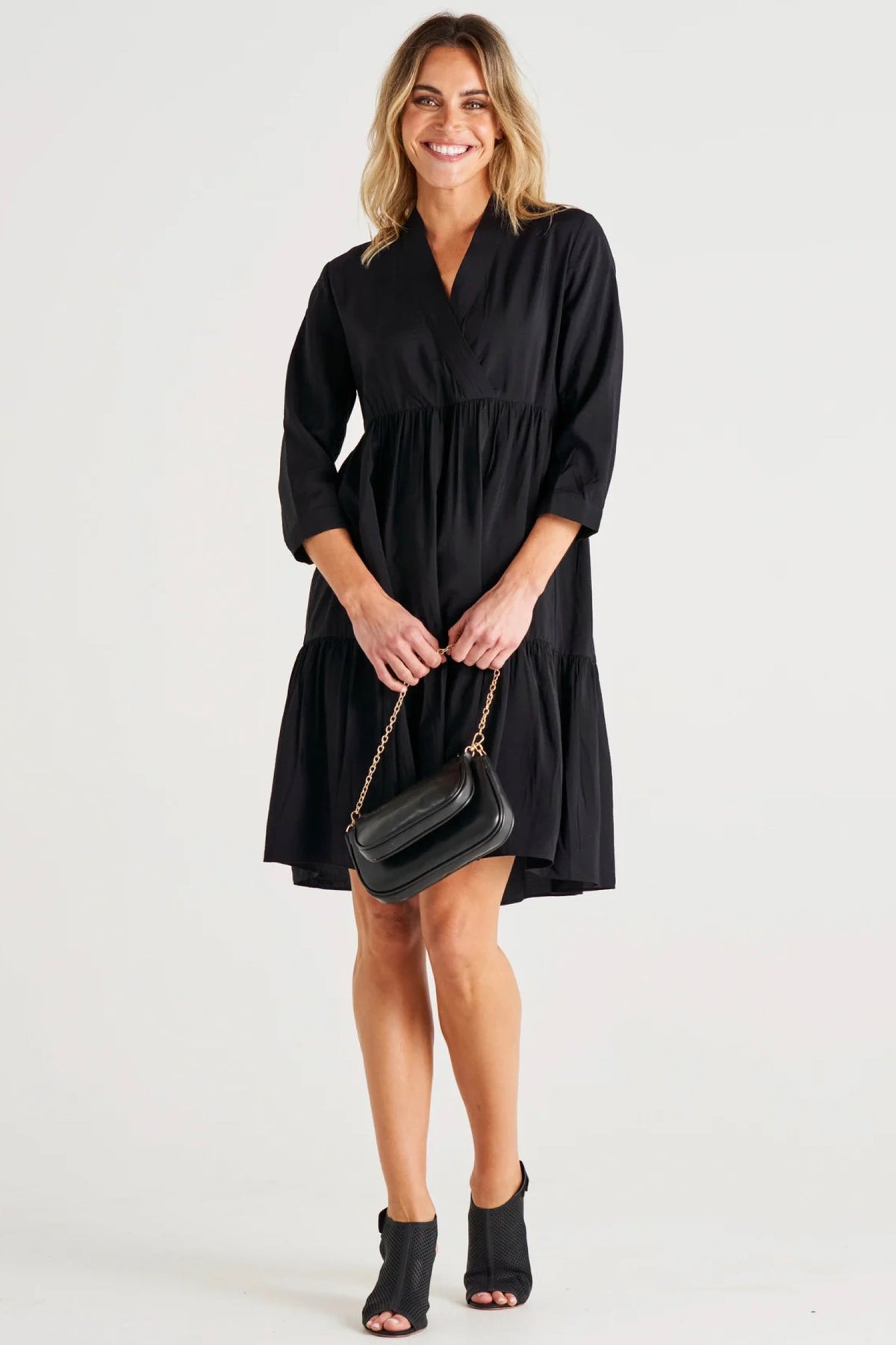 Georgiana Dress Black