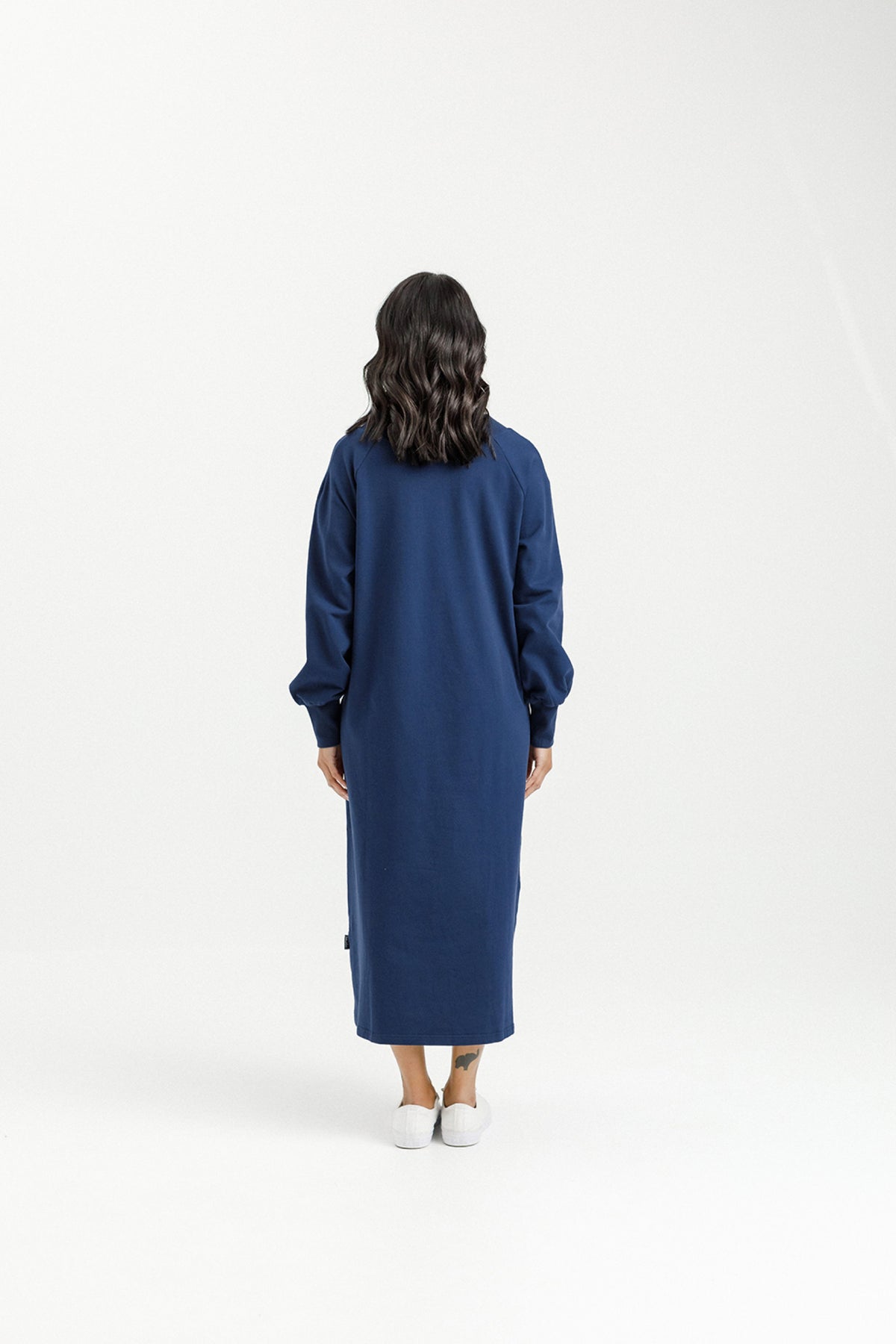 Laney Dress Indigo Blue