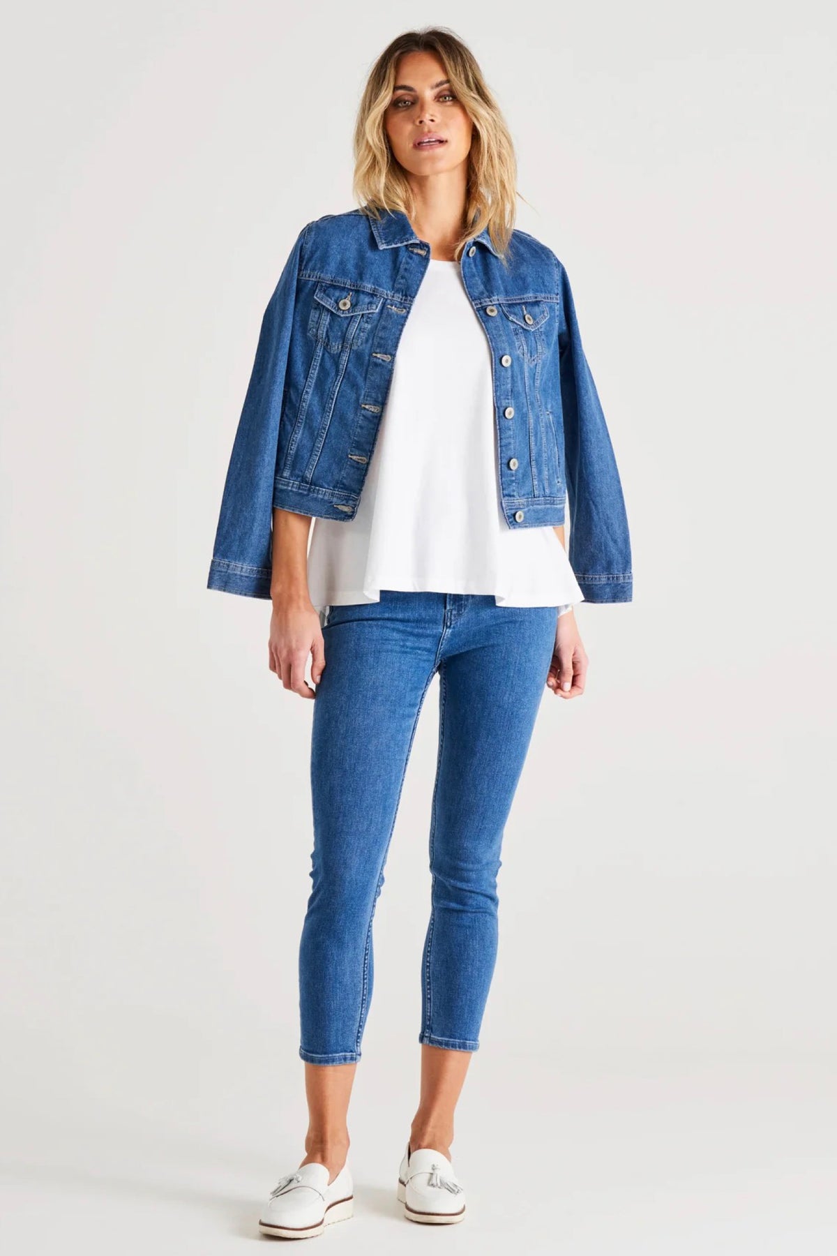 Carli Denim Jacket Light Blue Wash