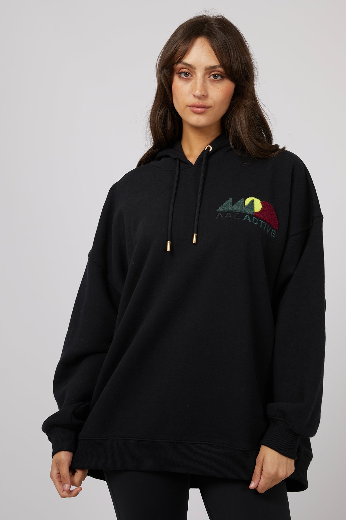 National Hoody Black