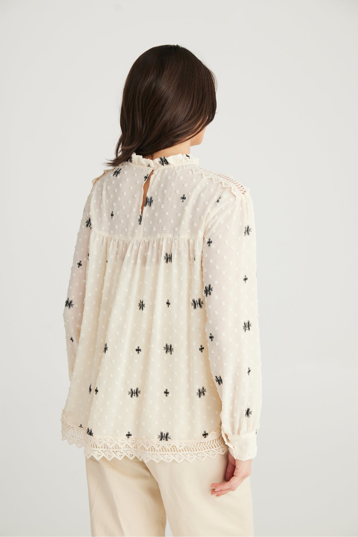 Ellidy Blouse Ecru