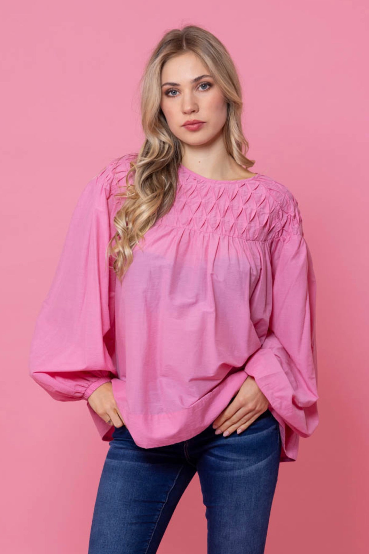 Tilly Blouse Pink