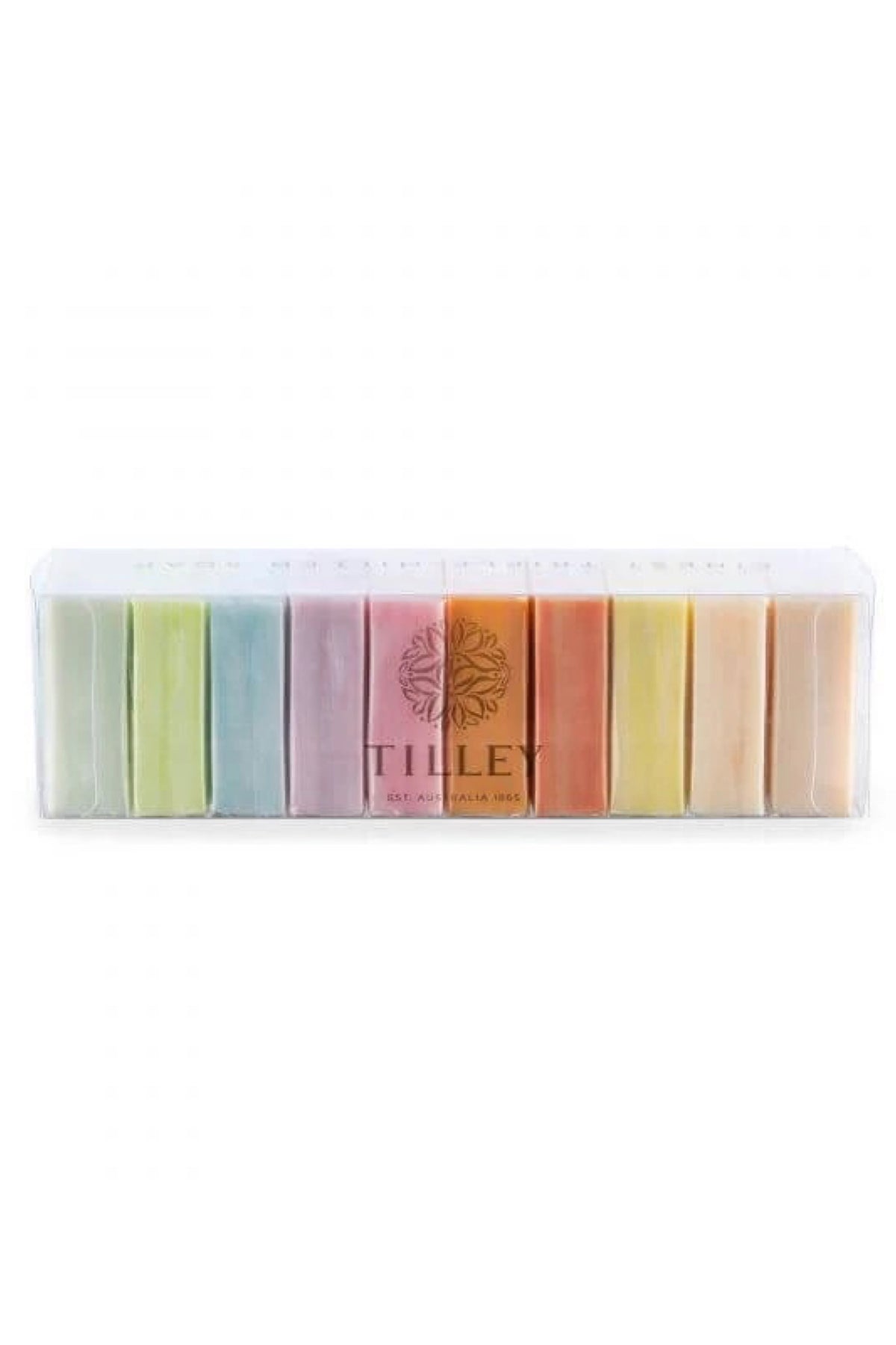 Gift Soap Rainbow Marble 10 x 50g Pack