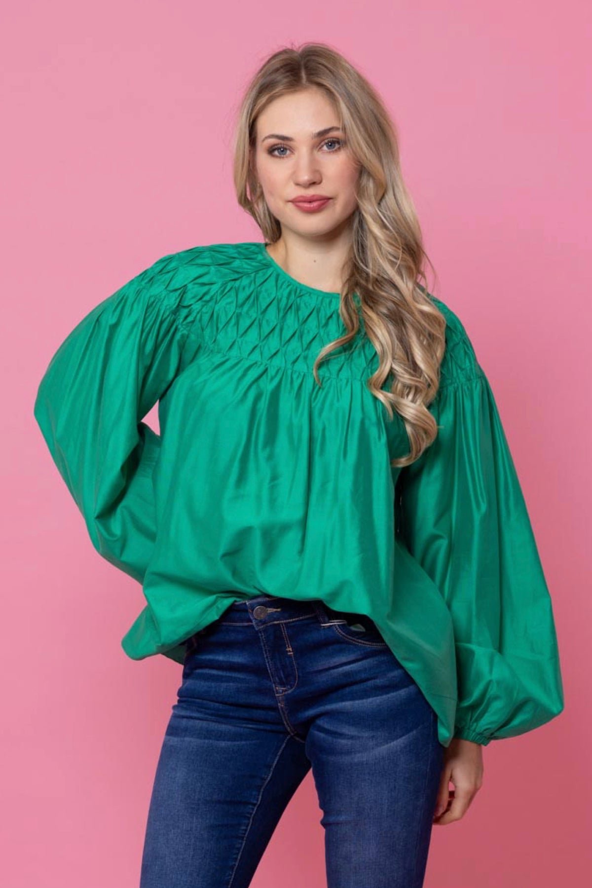 Tilly Blouse Green