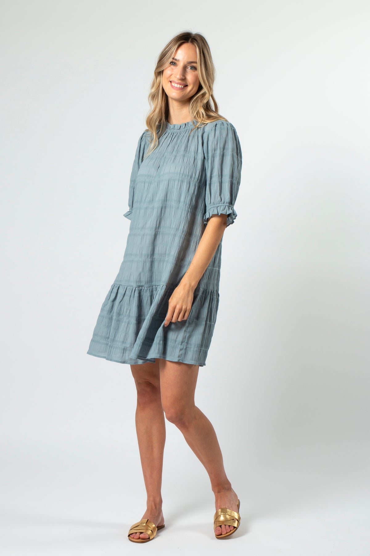 Keely Dress Bluebell