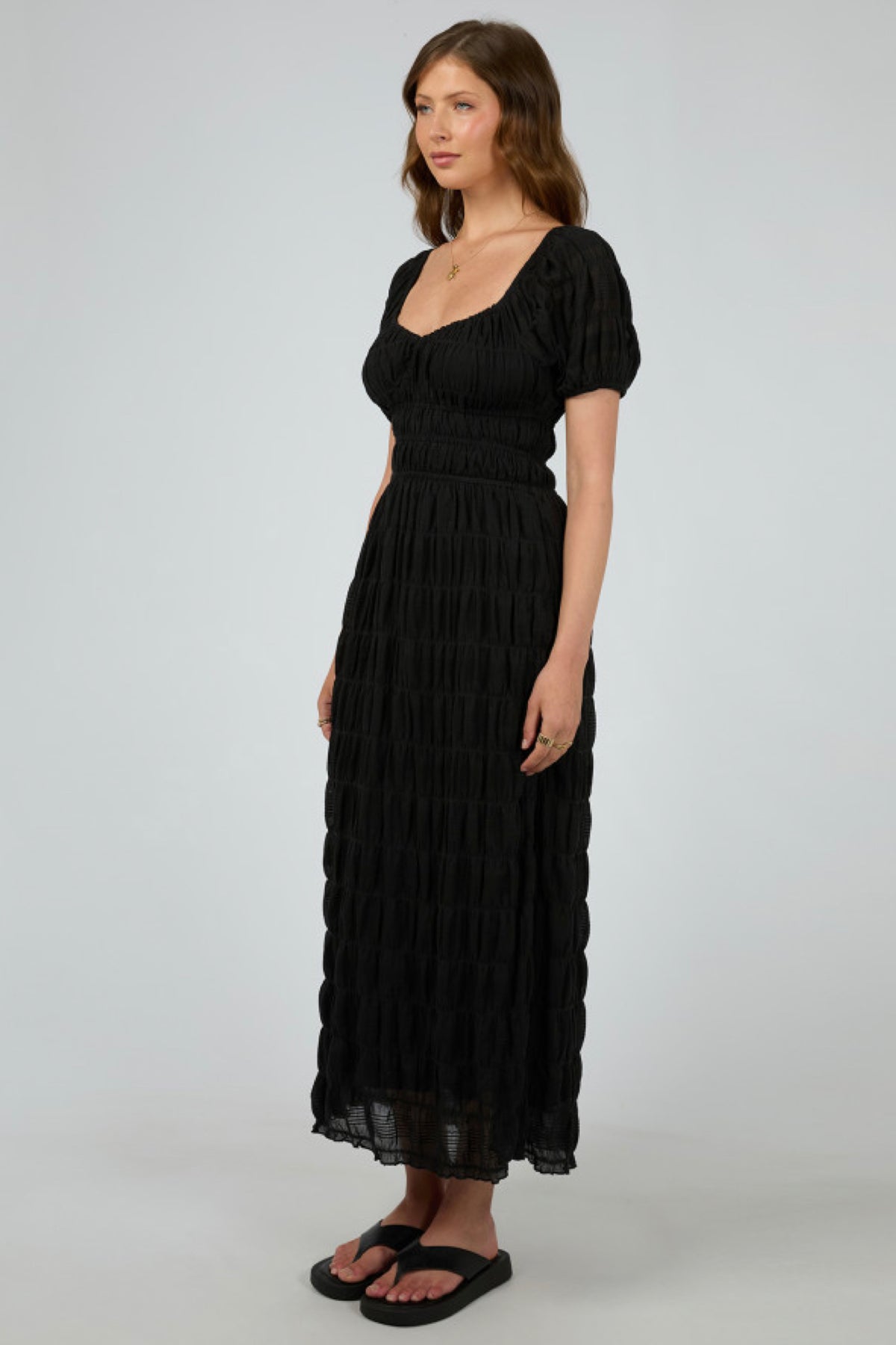 Maude Maxi Dress Black