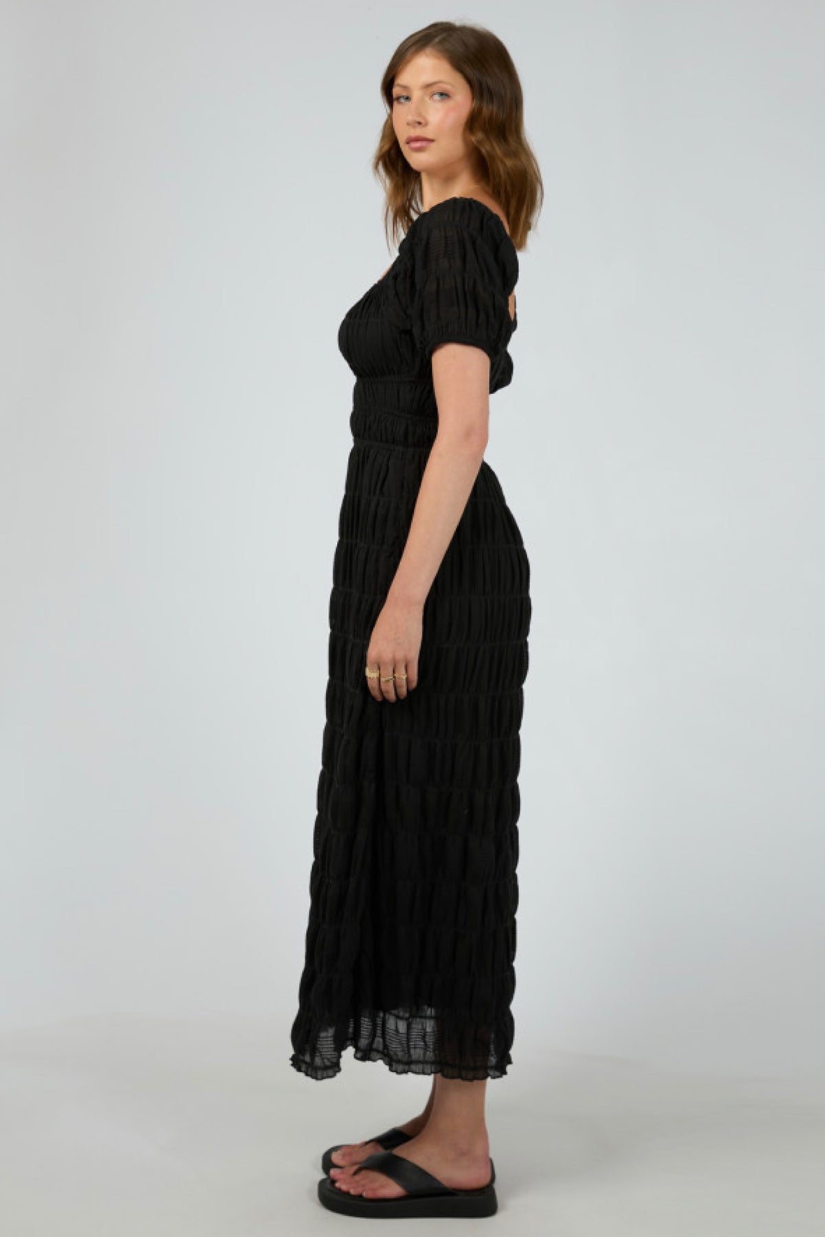 Maude Maxi Dress Black