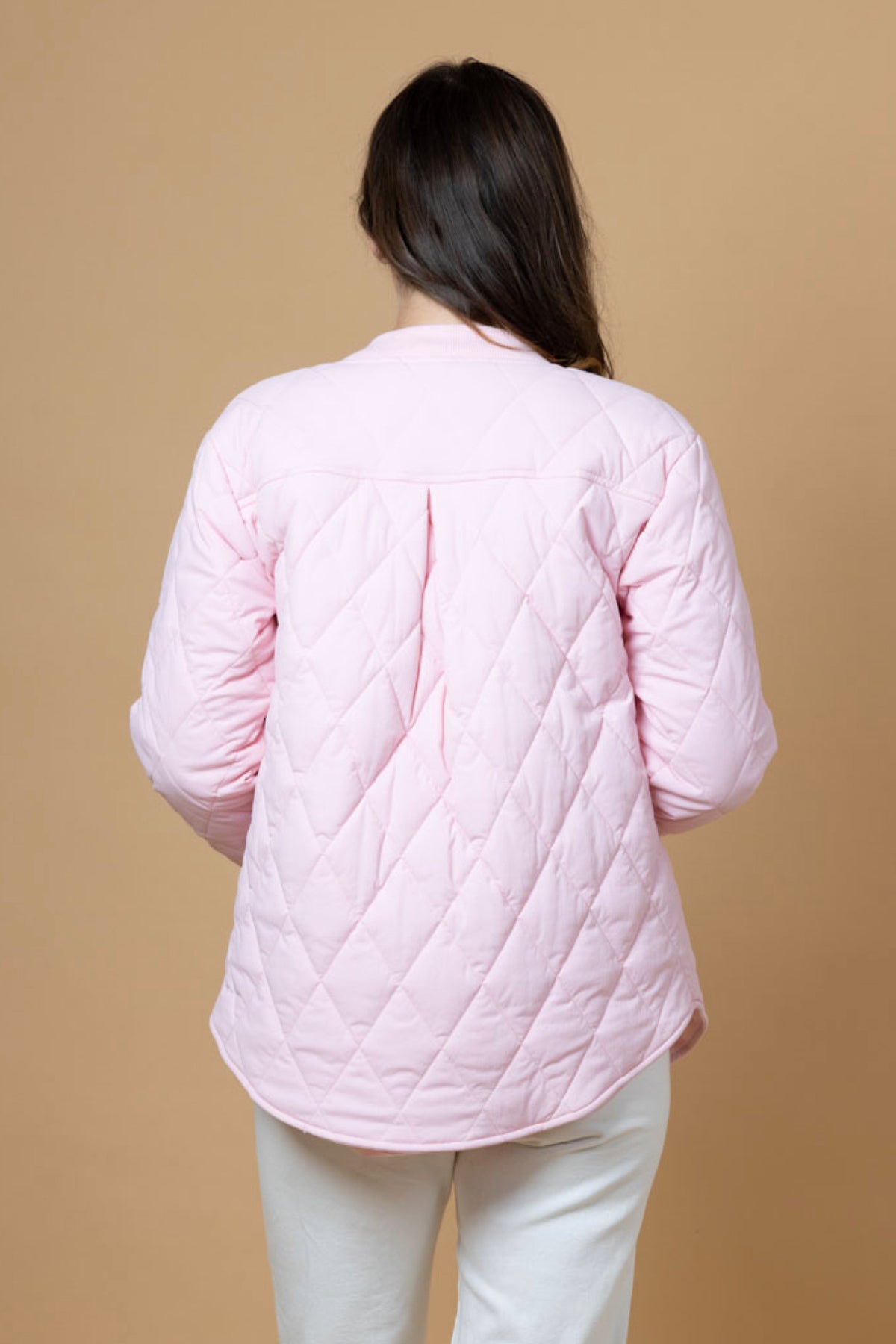 Stevie Quilted Jacket Pink