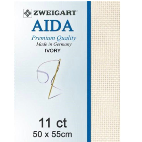 Aida Fat Q 11 Count Ivory