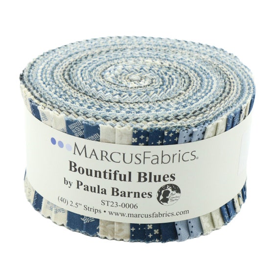 Bountiful Blues 2.5" Jelly Roll