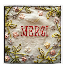 Load image into Gallery viewer, Bonheur De Jour Linen Embroidery Panel Roche