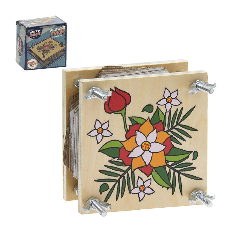 Retro Flower Press