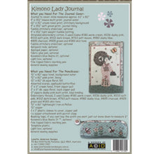 Load image into Gallery viewer, Kimono Lady Journal And Pencil Case - Pattern