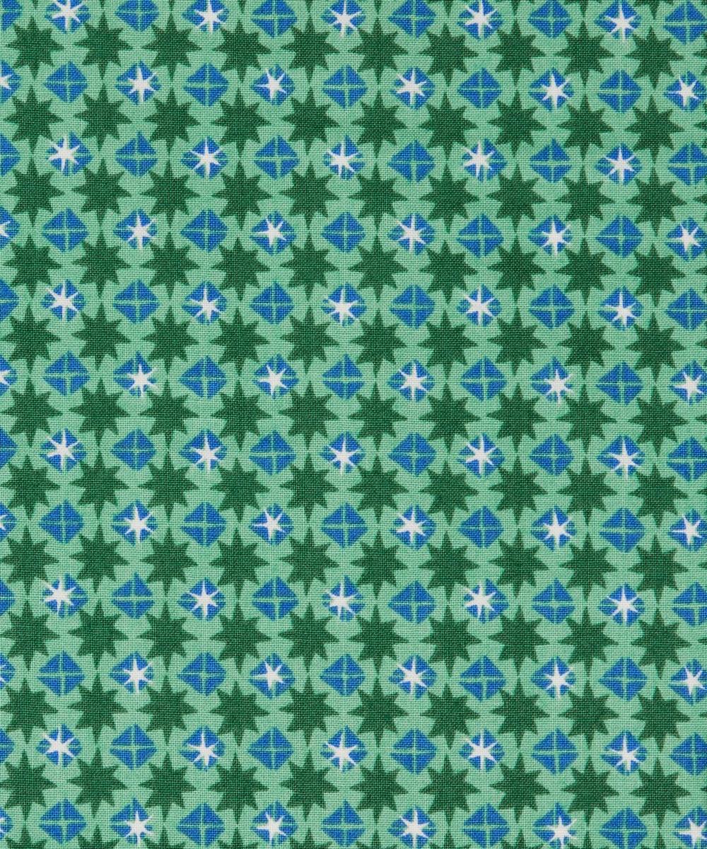 Starlit Sparkle Green Liberty Fabric