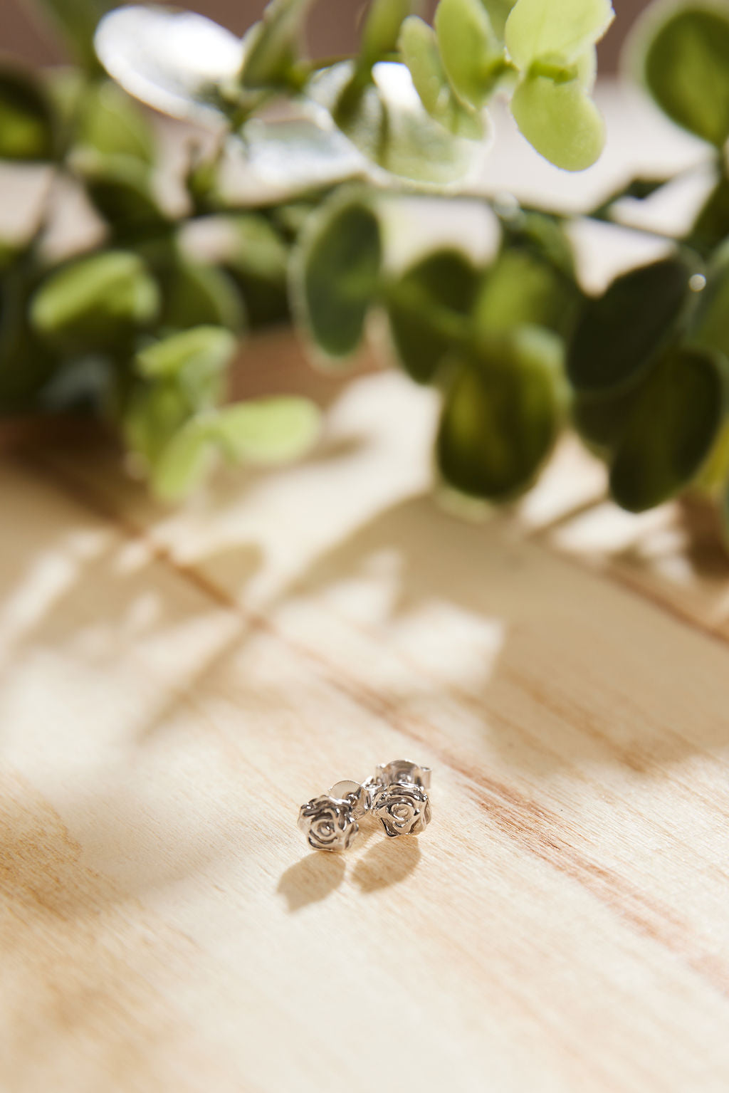 Fleur Rose Stud Earring