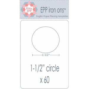 EPP Iron Ons 1 1/2"Circle x 60