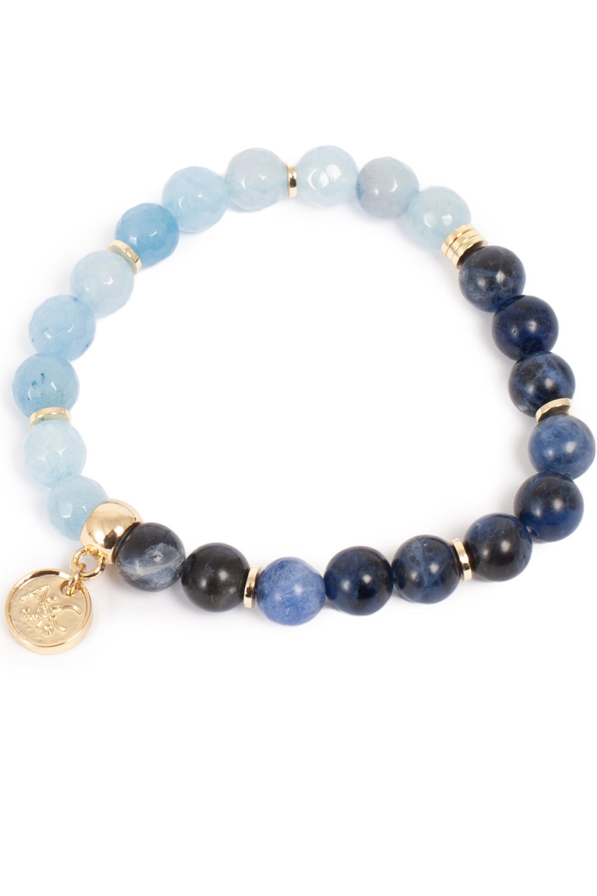 True Colours Stone Bracelet Blue