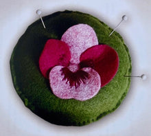 Load image into Gallery viewer, Pink Pansy Pincushion Kitset