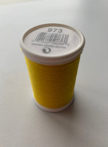 Quilting Cotton Thread Yellow 973