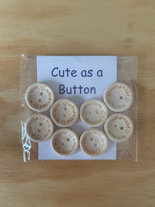 Handmade Buttons 20mm