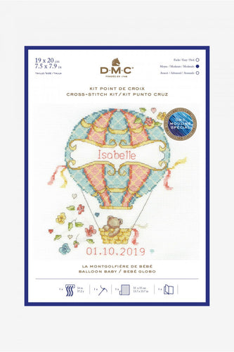 Baby Balloon Cross Stitch Kit