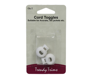 Cord-Spring Toggles White