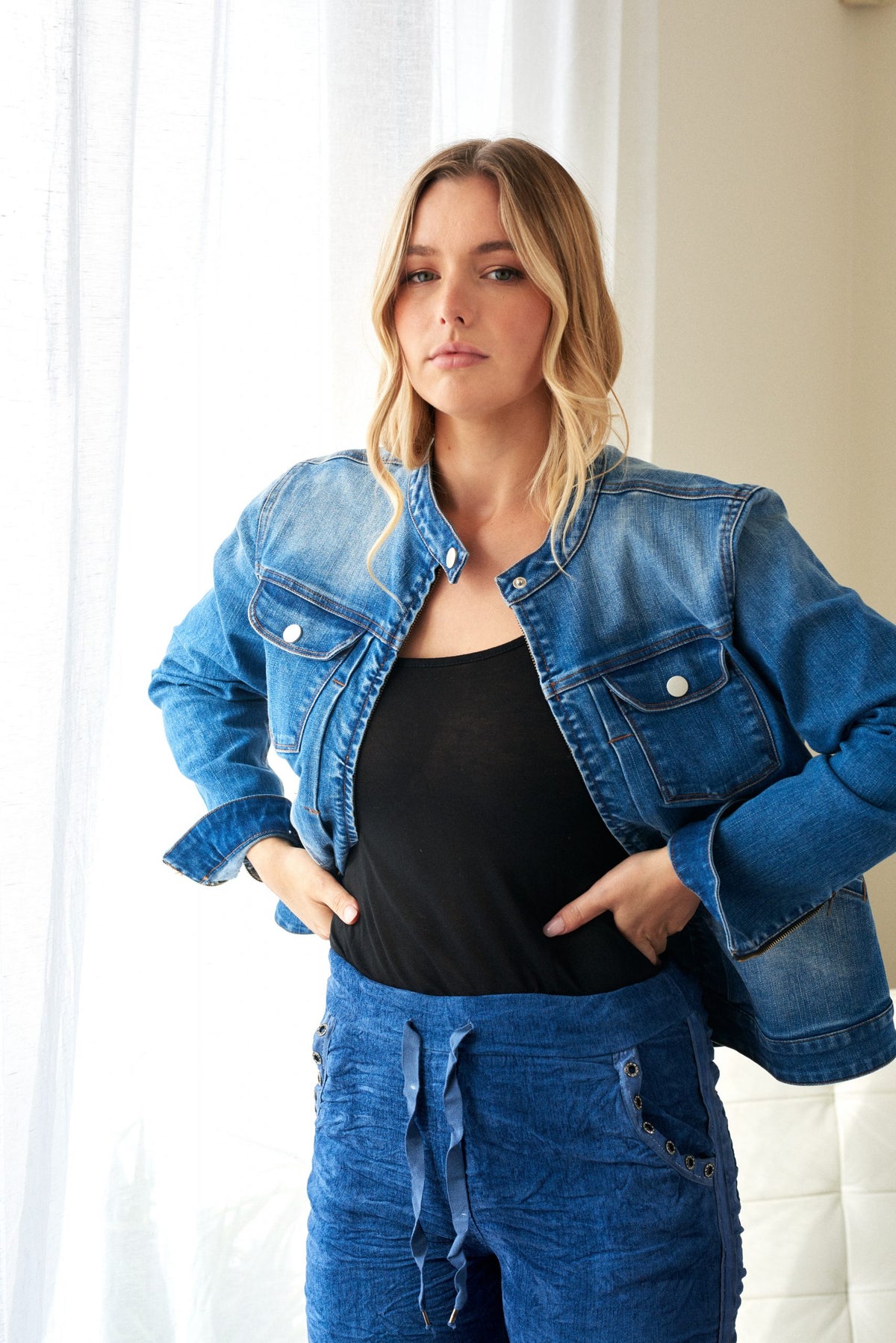 Viva Denim Washed Jacket