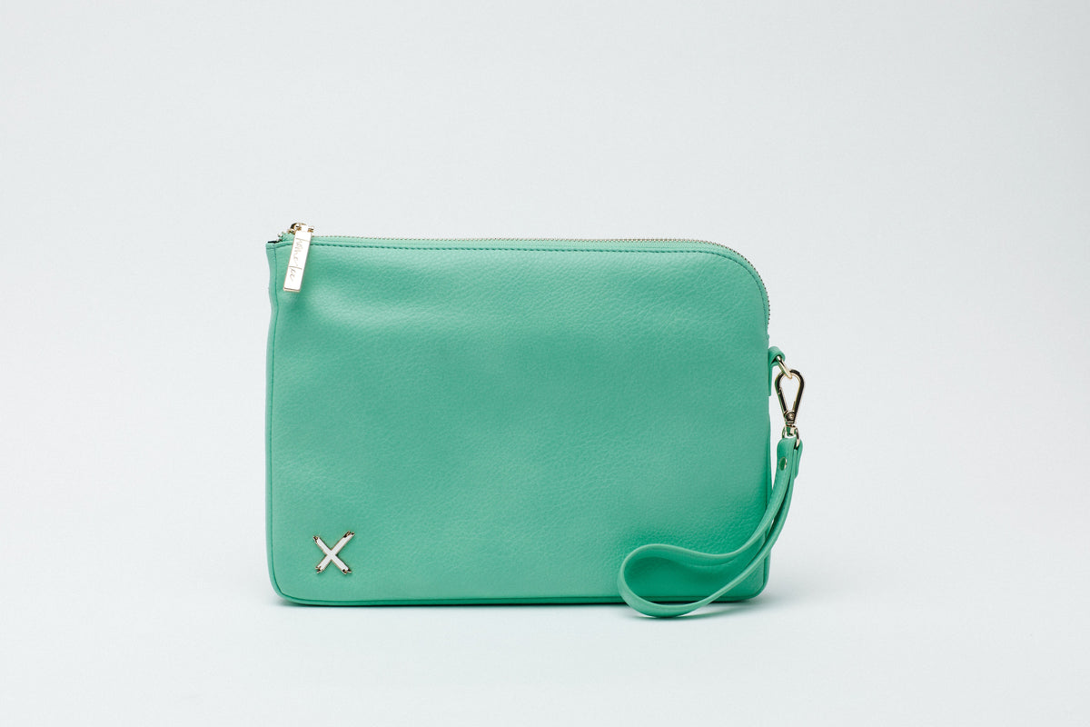 Oversized Clutch Mint