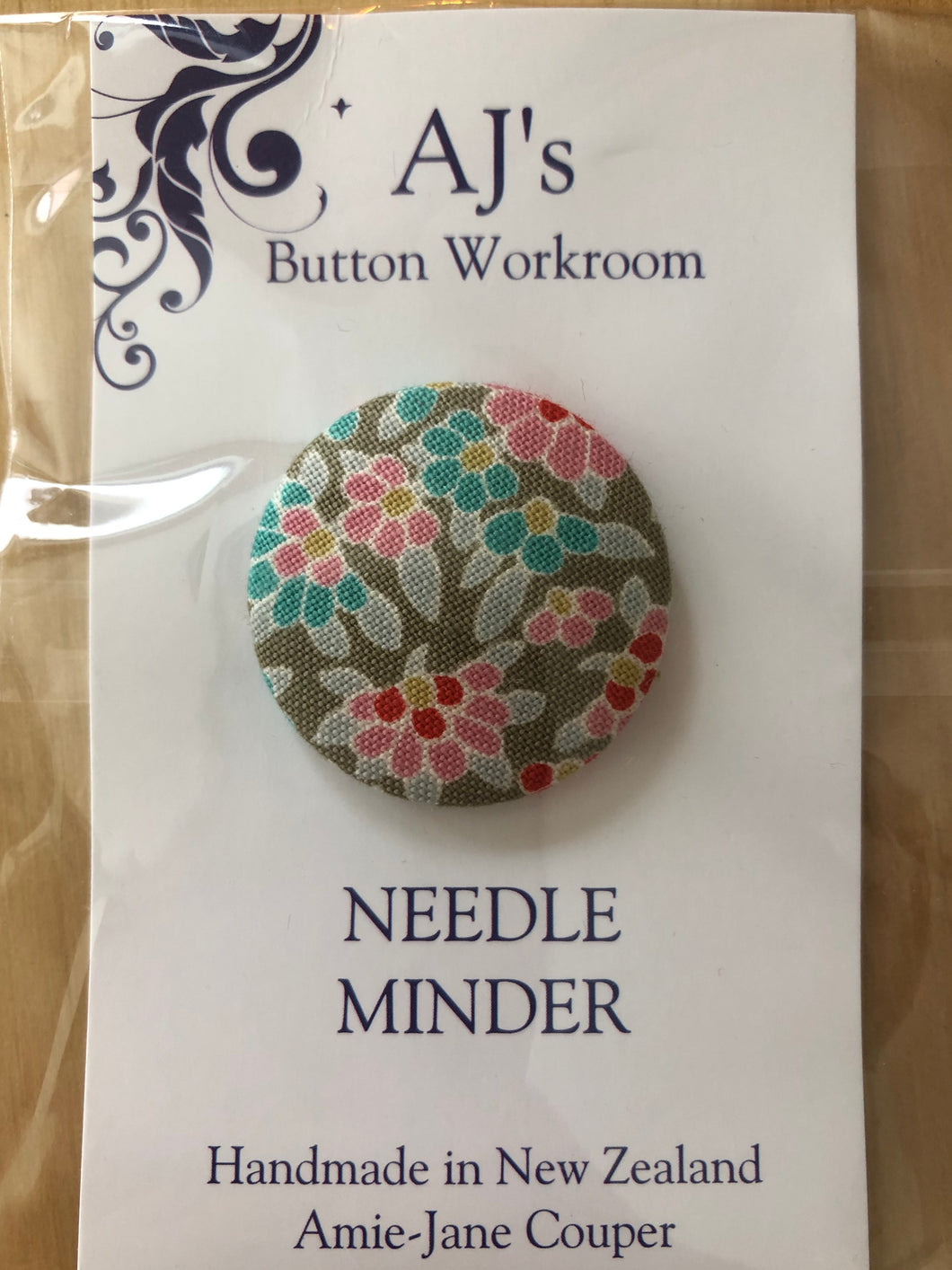 Needle Minder Pink And Blue Floral