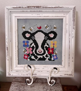 Bessie And The Blooms Cross Stitch Pattern
