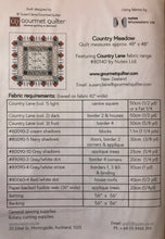 Load image into Gallery viewer, Country Meadow Quilt Pattern